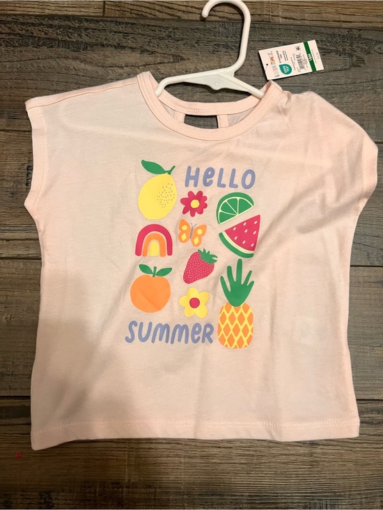 Other - Hello Summer Graphic Tee - Pink -